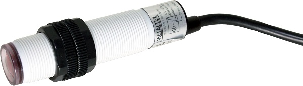 SENSOR FOTOELÉTRICO BARREIRA NPN/NA+NF - 5M - 10~30VCC P18B-500-DNC METALTEX°°