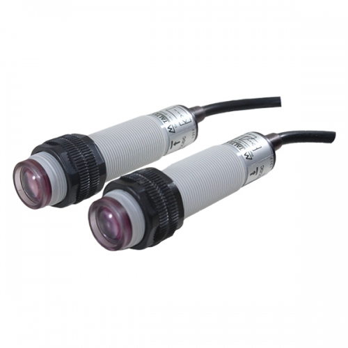 SENSOR FOTOELÉTRICO BARREIRA PNP/NA+NF - 5M - 10~30VCC P18B-500-DPC METALTEX°°