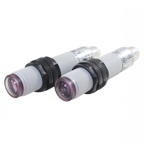 P18B-500-DPC-k12 SENSOR FOTOELÉTRICO BARREIRA PNP/NA+NF - 5M - 10~30VCC C/ CONECTOR M12 METALTEX °°