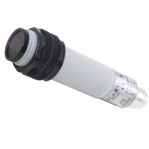 SENSOR FOTOELÉTRICO DIFUSO NA - 10CM - 90~250VCA C/ CONECTOR M12 P18D-10-ACA-K12 METALTEX °°