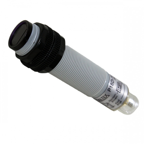 SENSOR FOTOELÉTRICO DIFUSO NF - 10CM - 90~250VCA C/ CONECTOR M12 P18D-10-ACB-K12 METALTEX°°