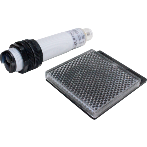 SENSOR FOTOELÉTRICO RETROREFLECTIVO NF - 2M - 90~250VCA C/ CONECTOR M12 P18R-200-ACB-K12 METALTEX°°