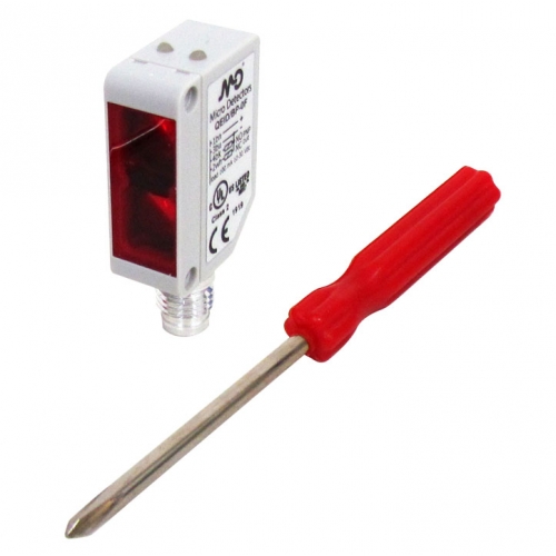 RECEPTOR SENSOR FOTOEL. BARREIRA 15M PNP 10-30V–CONEC M8 QEID/BP-0F METALTEX °°