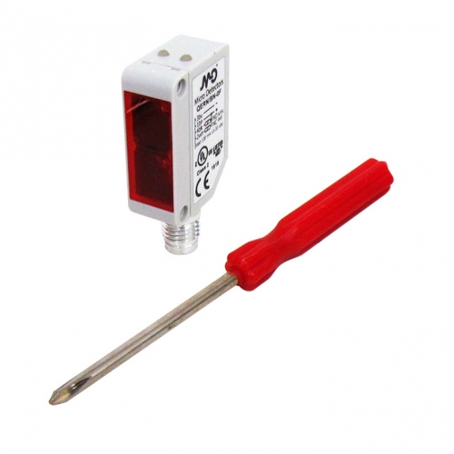 SENSOR FOTOEL. RETROF. POLARIZADO 5M NPN 10-30V –CONEC M8 QERN/BN-0F METALTEX °°