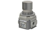 REGULADOR DE PRESSAO 1/4 MEDIO MANOMETRO EMBUTIDO BRANCO GAR3000-02B°°