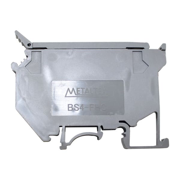 BORNE PORTA FUSIVEL 4MM P/ FUSIVEL 5X20/5X25/5X30MM BS4-FHC METALTEX°°