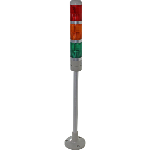 TPSL4-13ROG SINALIZADOR TORRE 40MM LUZ CONTÍNUA 110V - VM/LR/VD METALTEX°°
