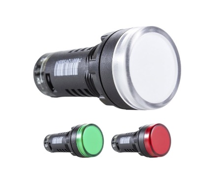 L20-AB7-RG INDICADOR 22MM LDE BICOLOR VERM/VERDE 24VCA/CC METALTEX METALTEX °°