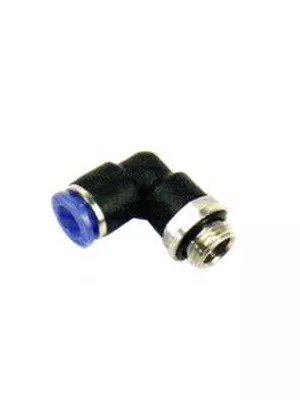 CONEXÃO COTOVELO MACHO G-1/4 - TUBO 6  TPL6-G02°°