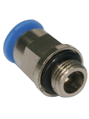 CONEXÃO RETA MACHO G-1/4 - TUBO 6 TPC6-G02°°