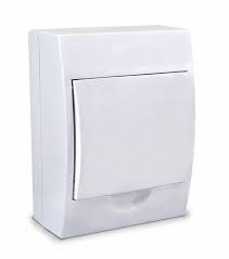 QUADRO DE DISTRIBUIÇÃO DE SOBREPOR PARA 06DISJUNTORES PPS-MS6-6ACOMPANHA BARRAMENTO TERRA+NEUTRO E TRILHO DIN SIBRATEC°°