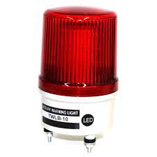 TWLB-10L9R SINALIZADOR EMERGÊNCIA ROTATIVO LED+BUZZER - 12V -AZUL METALTEX°°