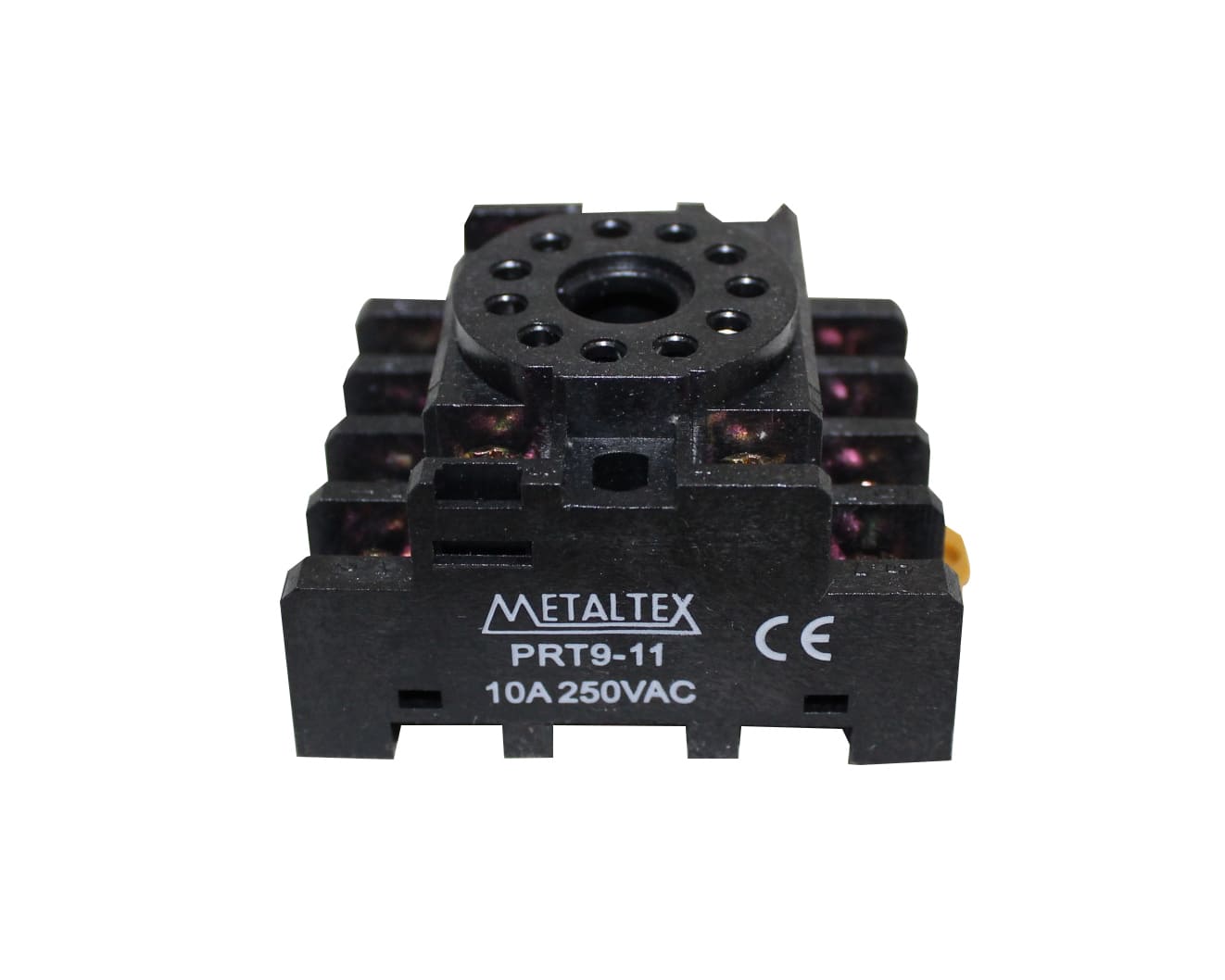 PRT9-11 - SOQUETE 11 PINOS P/ TRILHO DIN METALTEX °°