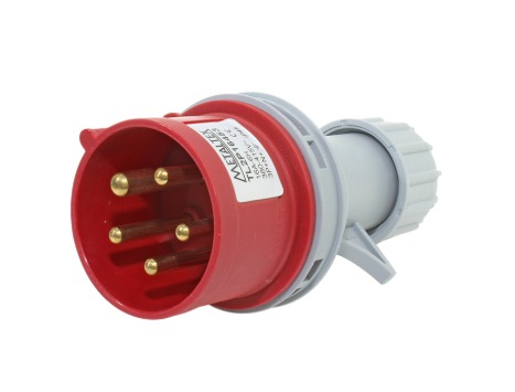 TL2P16453 PLUG. MACHO 16A 3P+N+E-6H VM METALTEX °°