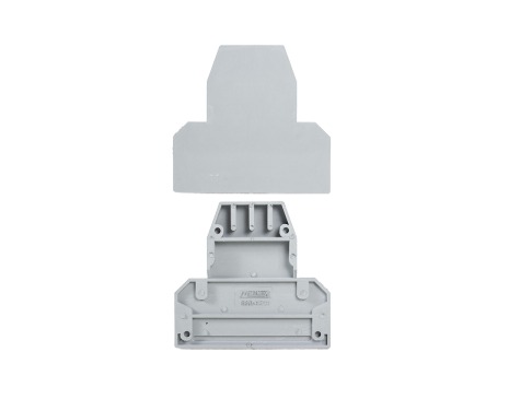 BSD-ATC CAPA CINZA PARA BORNE DUPLO 4MM METALTEX°°