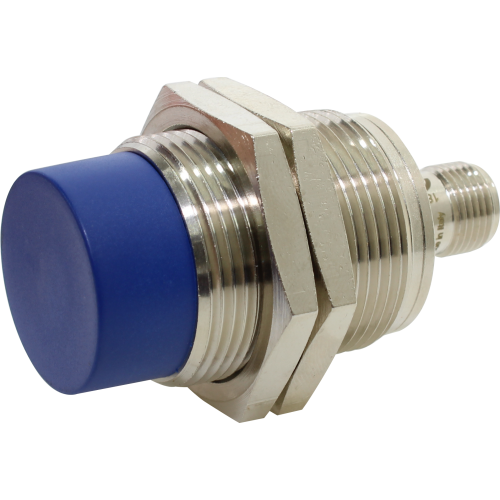 AT6/BP-4H SENSOR INDUTIVO M30 CORPO CURTO - SN 20MM NÃO FACEADO - PNP NA+NF -CONECTOR M12 METALTEX°°