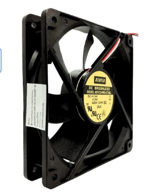 VENTILADOR 120X120X25 24v AD1224HB-A73GL ROLAMENTO BERFLO°°
