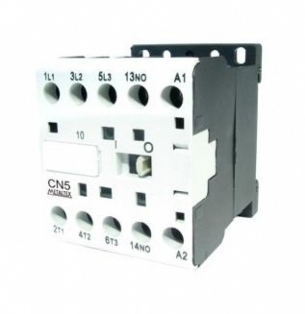 MINI CONTATOR TRIPOLAR 6,8A (1,5KW) 1NF 24VCC CN-5H-B0-3A1B METALTEX°°