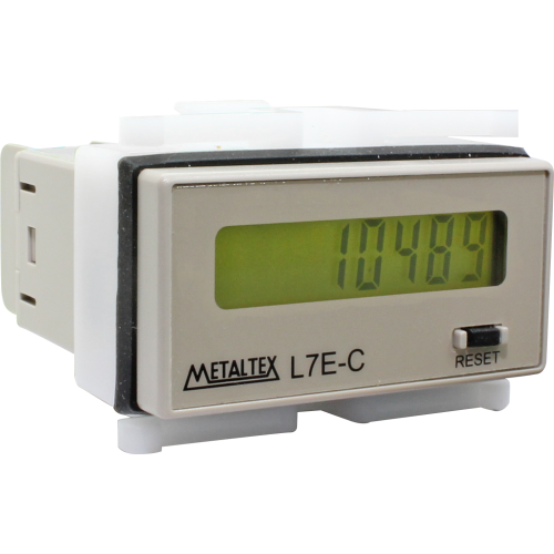 L7E-C-B CONTADOR DIGITAL 8 DIGITOS C/ BACKLIGHT - CONTATO SECO METALTEX °°