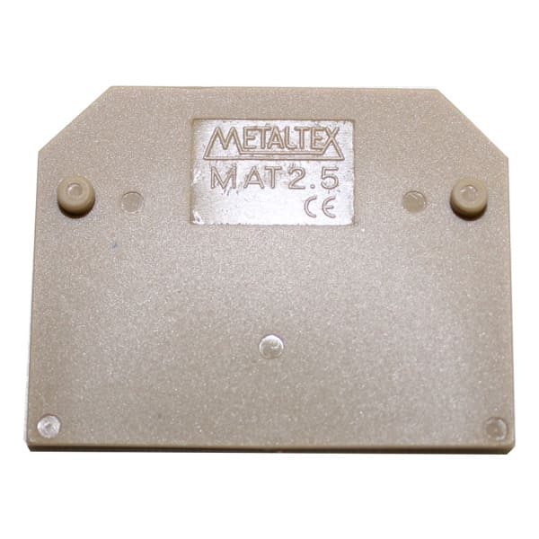 MAT2,5 TAMPA FINAL PARA CONECTOR MTB2,5EN METALTEX °°