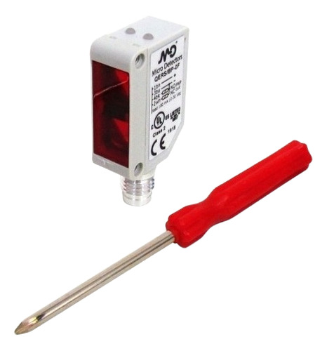 QERS/BP-0F SENSOR FOTOEL. DIFUSO SUPRESSAO FUNDO 0,2M PNP 10-30V CONEC M8 METALTEX°°