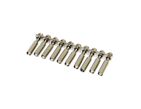 MAQ4-10 PONTE CONECTORA FIXA PARA CONECTOR MTB4 - COM 10 TERMINAIS METALTEX°°