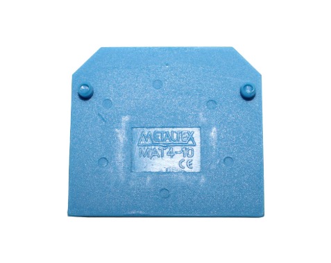 MAT4-10-AZ TAMPA FINAL PARA CONECTORES MTB4EN-AZ A MTB10EN-AZ COR: AZUL METALTEX°°