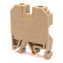 MTB6EN CONECTOR DE PASSAGEM 6MM P/ TRILHOS TS32 E TS35 - BEGE METALTEX°°