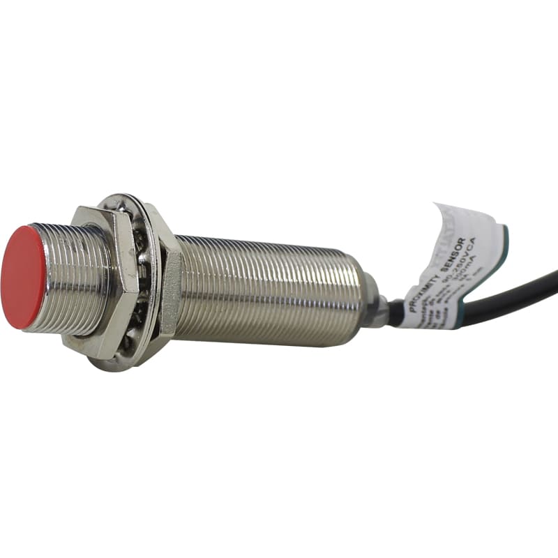I18-5-ACA SENSOR INDUTIVO TUB DOIS FIOS NA  90-240VAC METALTEX°°