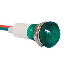 SINALIZADOR LED 11MM-24VCA/CC VD SR1124-G °°