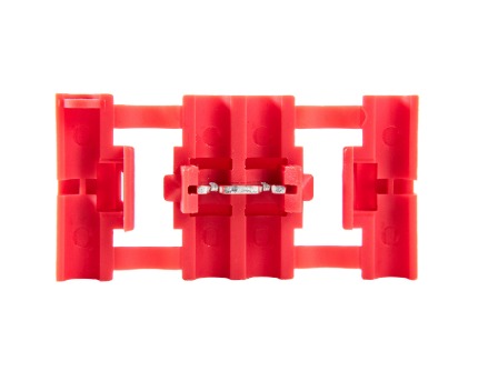 ET-10V EMENDA PARA CABOS 0,5 A 1,0MM² - VERMELHO METALTEX°°