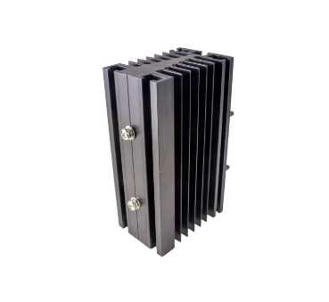 TSZC-DT3 DISSIPADOR TÉRMICO PARA RELÉS DE ESTADO SÓLIDO TZA OU TZC ATÉ 40A, FIXAÇÃO EM TRILHO DIN METALTEX °°