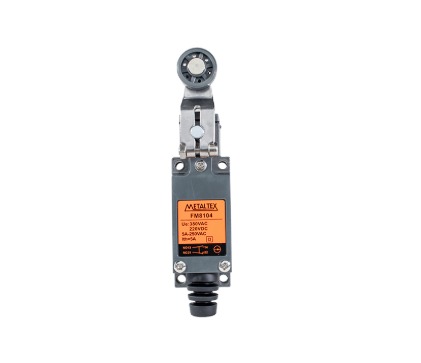FM8104 CHAVE FIM DE CURSO - ATUADOR ALAVANCA C/ ROLETE METALTEX °°