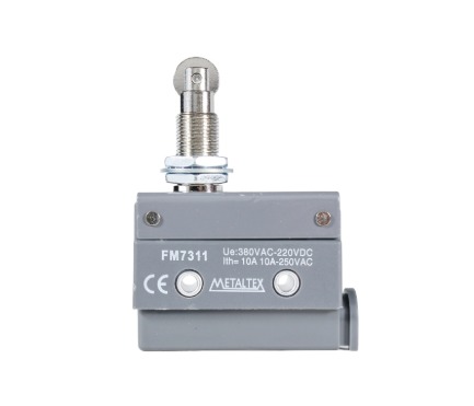 FM7311 CHAVE FIM DE CURSO PLÁSTICA - ATUADOR ROLETE PARA PAINEL METALTEX °°