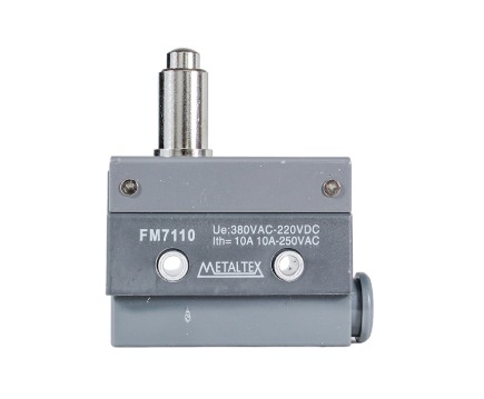 FM7110 	CHAVE FIM DE CURSO PLÁSTICA - ATUADOR PINO LONGO METALTEX °°
