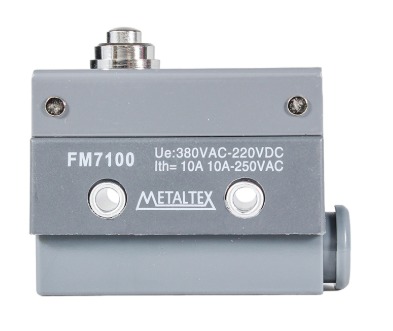 FM7100 CHAVE FIM DE CURSO PLÁSTICA - ATUADOR PINO CURTO METALTEX °°
