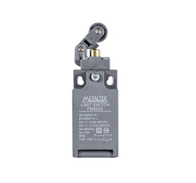 FM9624-1A1B CHAVE FIM DE CURSO PLÁSTICA - ATUADOR ROLETE 1NA+1NF METALTEX °°
