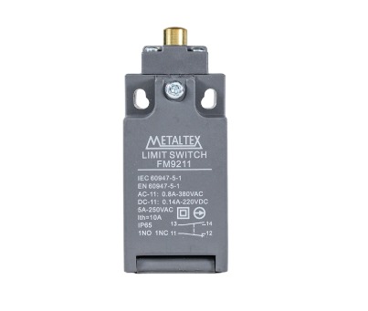 FM9211 CHAVE FIM DE CURSO PLÁSTICA - ATUADOR PINO METALTEX °°
