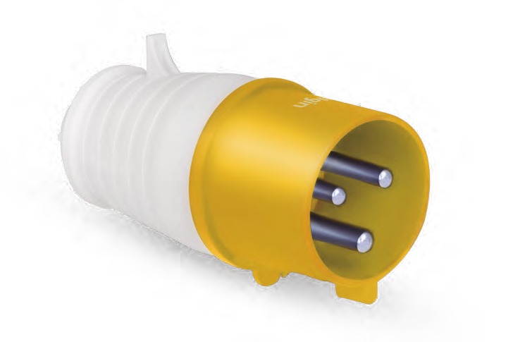 Plug Ind. ELGS3074 IP44 16A 2P+T 110V 4h °°