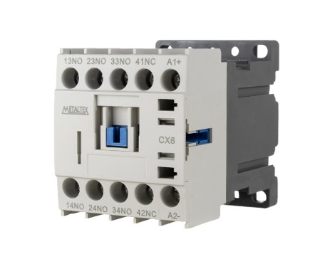CX6-B0-31 CONTATOR AUXILIAR 3NA 1NF - 24VCC METALTEX°°