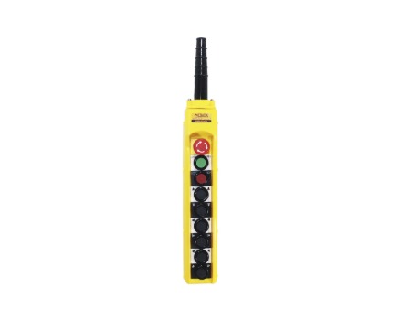 BPR-63AED BOTOEIRA PONTE ROLANTE 3 EIXOS DUPLA VELOCIDADE C/ EMERGÊNCIA E L/D METALTEX °°