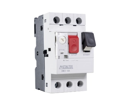 DM3-4A DISJUNTOR MOTOR 2,5-4A METALTEX°°