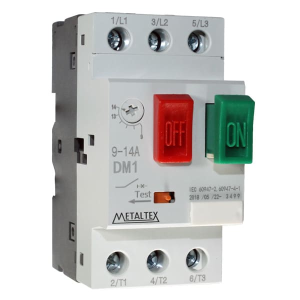 DM1-14A DISJUNTOR MOTOR 14A METALTEX°°
