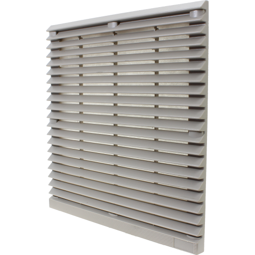 PV805 PROTETOR PLASTICO PARA VENTILADOR 180/200MM CINZA CLARO - C/ FILTRO METALTEX°°
