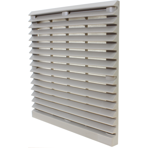 PV804 PROTETOR PLÁSTICO PARA VENTILADOR 150MM CINZA CLARO C/ FILTRO METALTEXºº