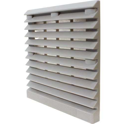 PV803 PROTETOR PLASTICO PARA VENTILADOR 120X120MM CINZA CLARO METALTEX°°