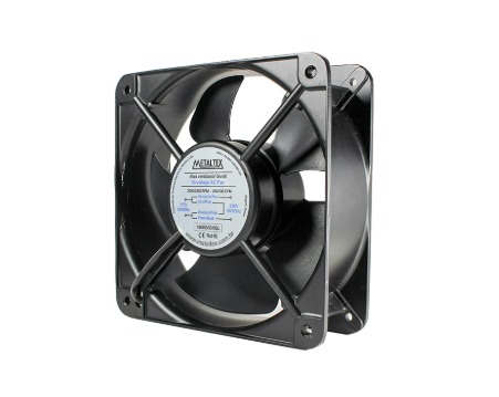 18060ABHBL VENTILADOR 180X180X60MM 220VCA - ROLAMENTO METALTEX°°