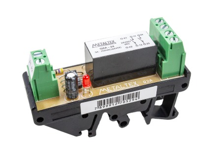 Q2A-24 INTERFACE RELÉ 24VCA/24VCC 2NA 5A METALTEX°°