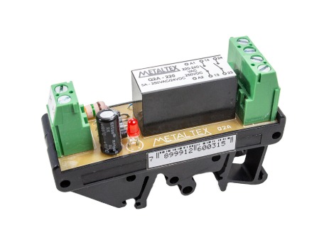 Q2A-220 INTERF.RELE 220VCA/VCC 2NA 5 METALTEX°°