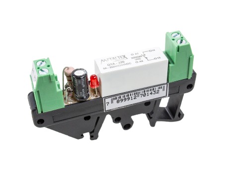 Q1A-220 INTERFACE RELÉ 220VCA/VCC 1NA 8A METALTEX°°